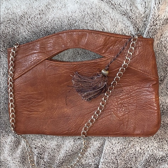 ALDO brown leather crossbody purse🤎 - Picture 3 of 6